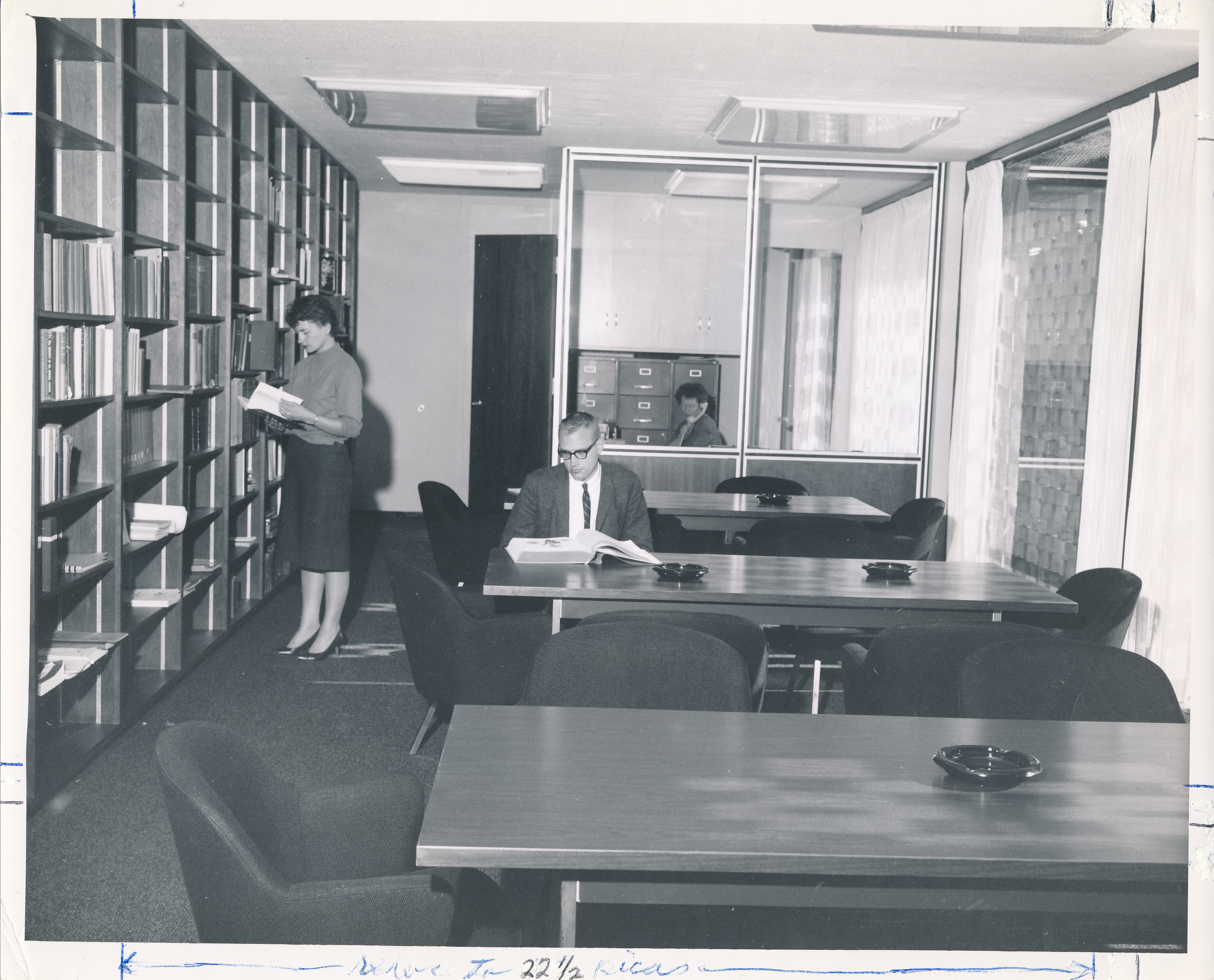 Arboretum library, 1960s